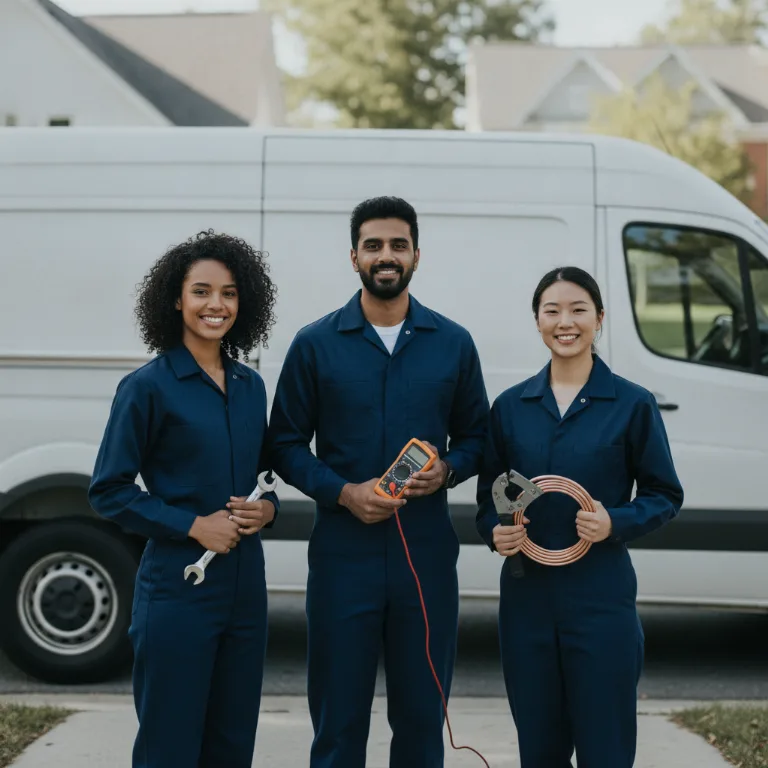 HVAC team in Montreal-Nord